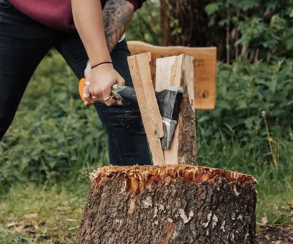 Κάμπινγκ Tipi-Tent Met Outdoor Cooking Mogelijkheid Borculo