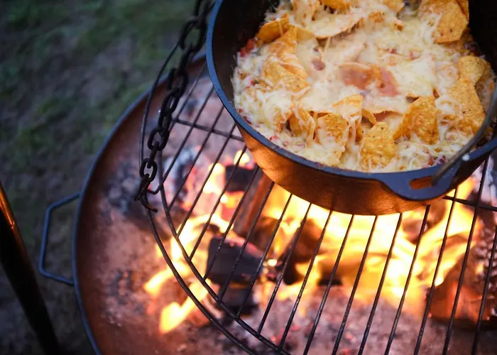 Camping Tipi-Tent Met Outdoor Cooking Mogelijkheid Borculo