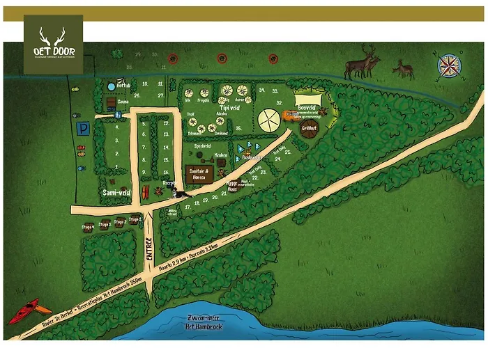 Tipi-Tent Met Outdoor Cooking Mogelijkheid *